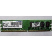 Модуль оперативной памяти 4Gb DDR2 Patriot PSD24G8002 pc-6400 (800MHz)  (Северодвинск)